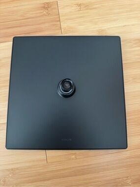 Kohler Matte Black Showerhead Square Rain Face